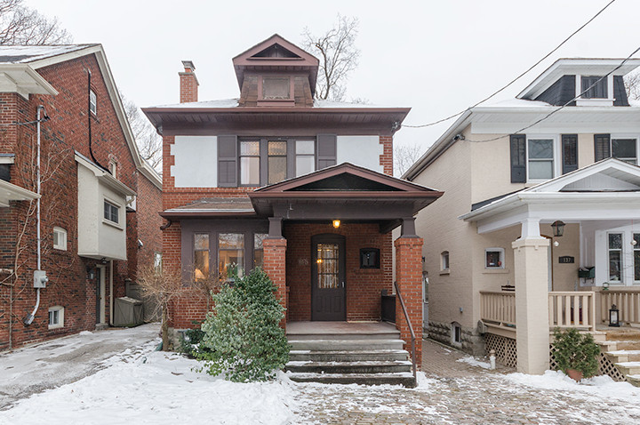 Front of 145 Rose Park in Moore Park , Sales from Jethro Seymour, one of the Top Davisville Real Estate Broker